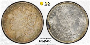 1878 8TF $1 MS64