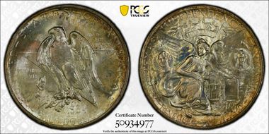 1934 50C Texas MS67+
