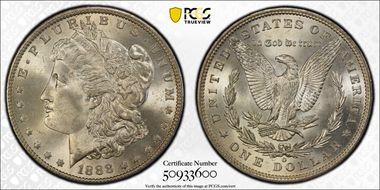 1888-O $1 MS66