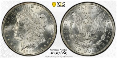 1885-S $1 MS62