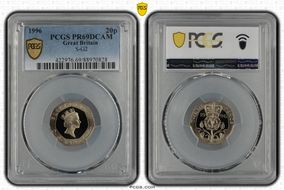 1996 20p S-G2 PR69DCAM