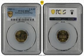 2002-A € 0.10 MS67