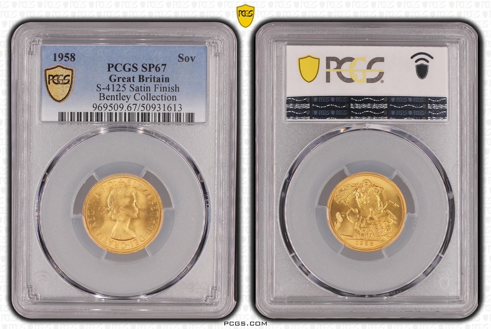 PCGS Certificate Verification Coin Details for Cert #50931613