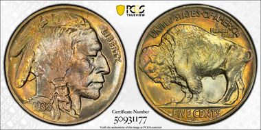 1936-D/D 5C RPM FS-502 MS67+