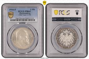 1916-F 3 Mk 25th Year J-178 PR64