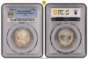 1894-A 2 Mk J-706 MS64+