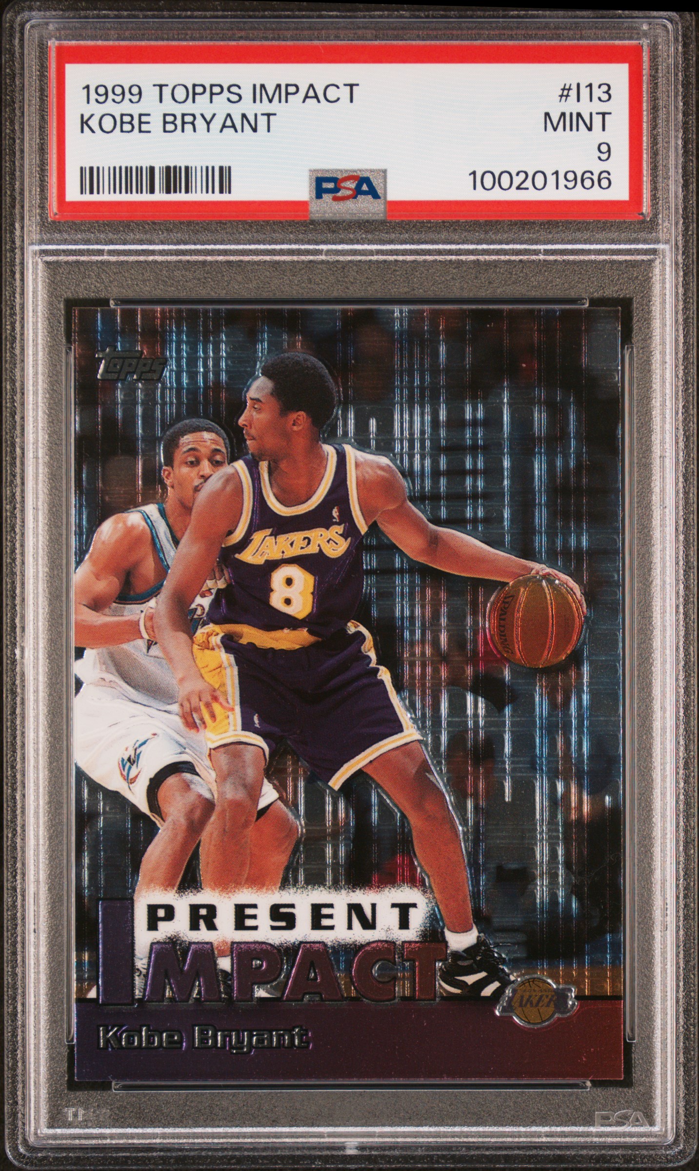 1999 Topps Impact Kobe Bryant #I13 Mint 9 front