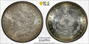 1889 $1 MS65