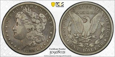 1883-S $1 F15