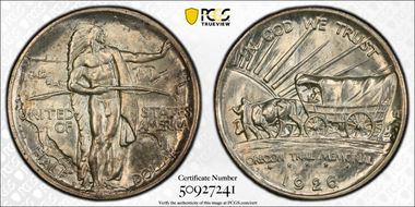 1926-S 50C Oregon MS66