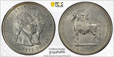 1900 $1 Lafayette N1