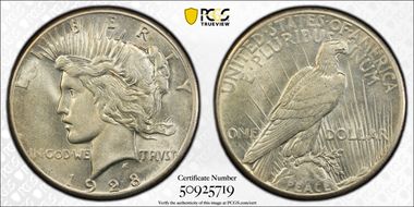 1928 $1 AU55