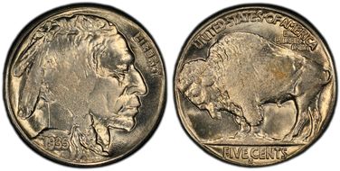 1935-S 5C MS63