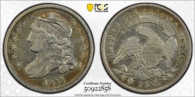 1833 10C VF25