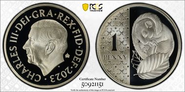 2023 1p Silver PR69DCAM