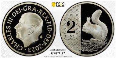 2023 2p Red Squirrel PR69DCAM