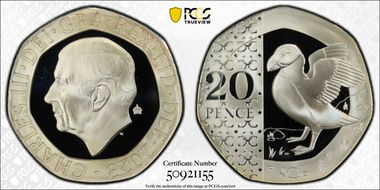 2023 20p Silver PR69DCAM