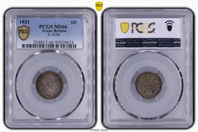1831 6D S-3836 MS66