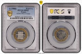(c.1988) P(10 Fr) GEM-196.12 Essai SP62