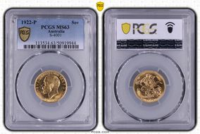 1922-P Sov S-4001 MS63