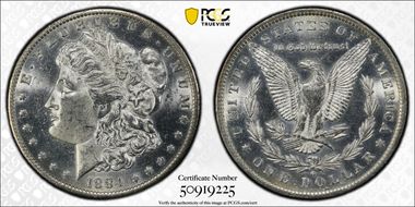 1884-O $1 N1