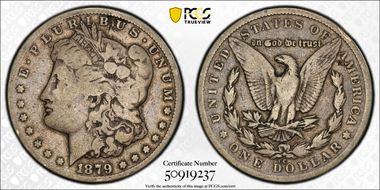 1879-CC $1 Capped Die VG8