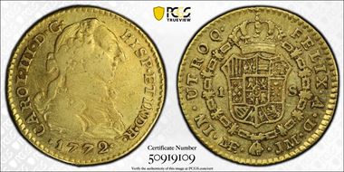 1772-L JM Escudo Calico-1337 VF30