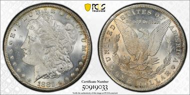 1881-CC $1 MS63