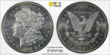 1885 $1 N1