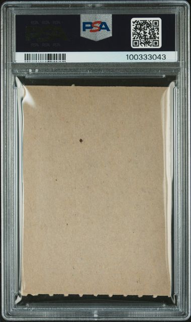 1962 Post Canadian Mickey Mantle #5 (Perforated-H/C-153 Hits) Ex 5 back