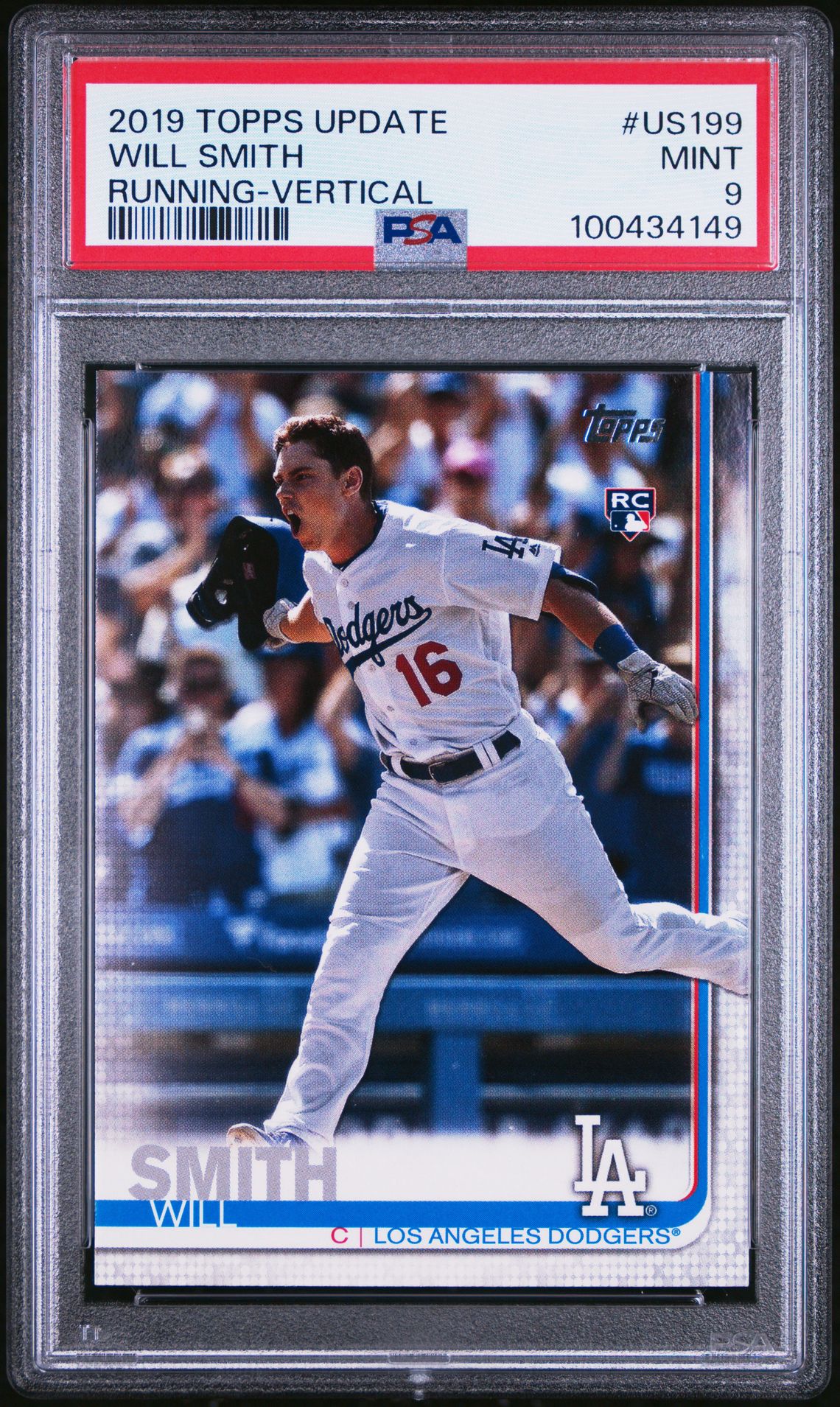 2019 Topps TOPPS UPDATE RUNNING-VERTICAL #US199 Will Smith front