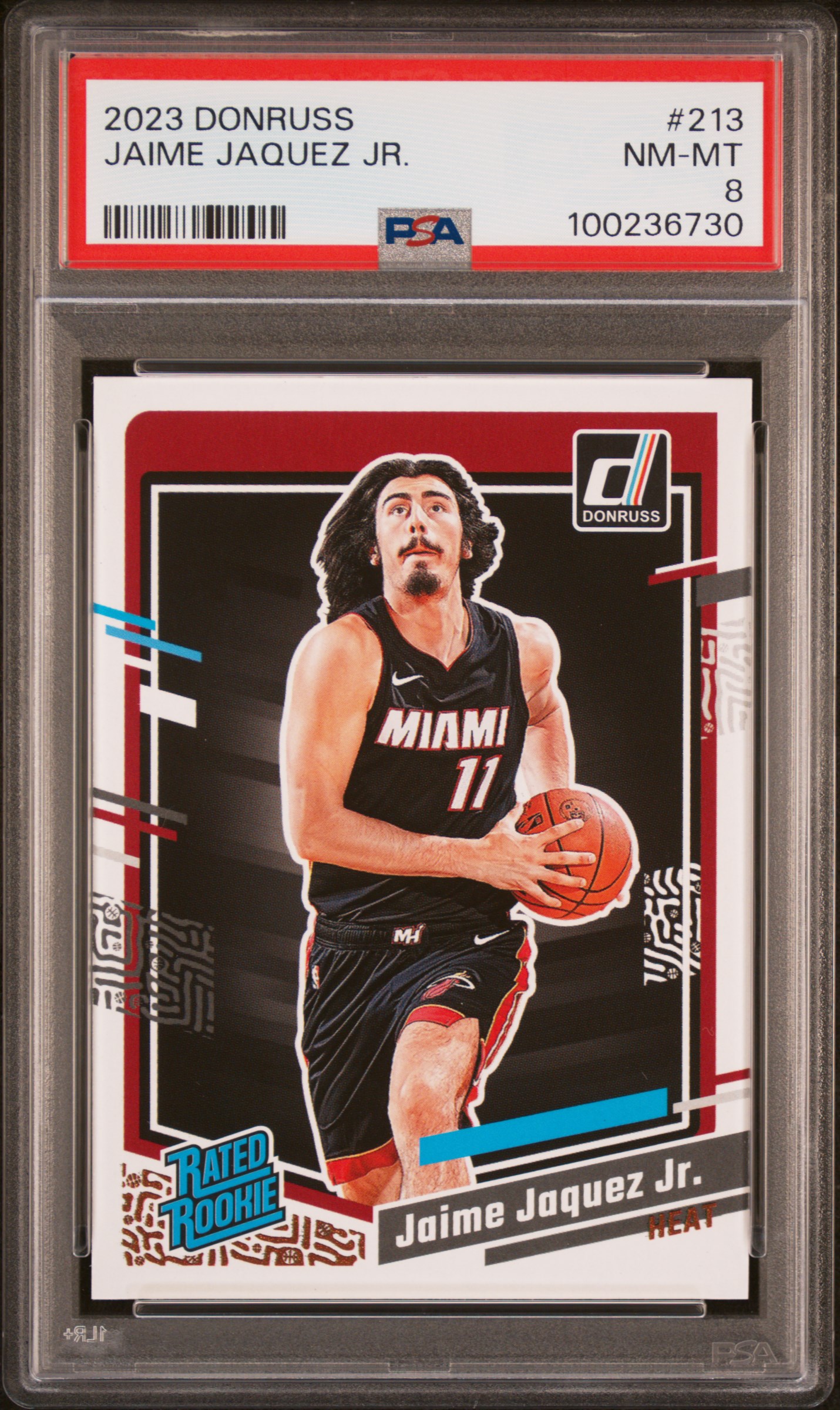 2023 Panini Donruss Jaime Jaquez Jr. #213 Nm-Mt 8 front