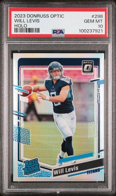 2023 Panini Donruss Optic Will Levis #298 (Holo) Gem Mt 10 front