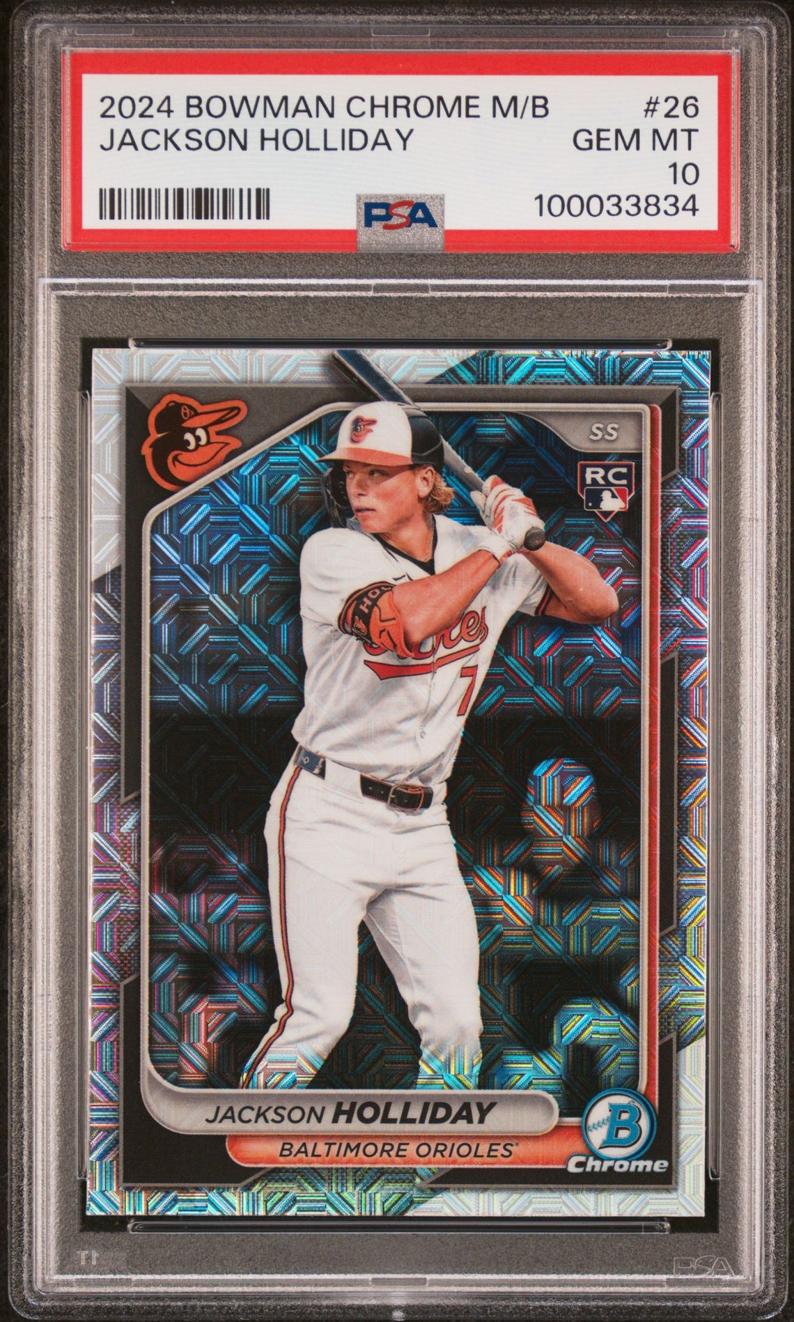 2024 Bowman BOWMAN CHROME MEGA BOX #26 Jackson Holliday front