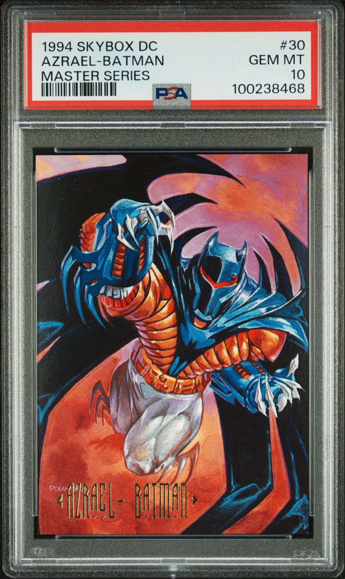 1994 SkyBox SKYBOX DC MASTER SERIES Azrael-Batman front