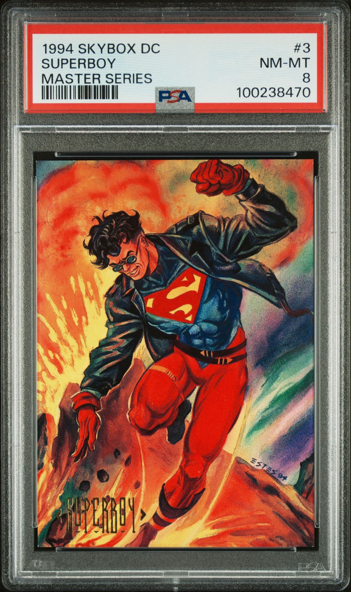 1994 SkyBox SkyBox Masterseries #3 Superboy front
