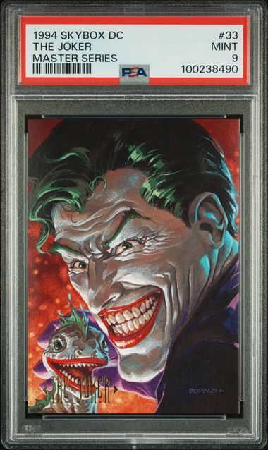 1994 SkyBox SKYBOX DC MASTER SERIES MASTER SERIES #33 The Joker front