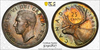 1948 25C MS65