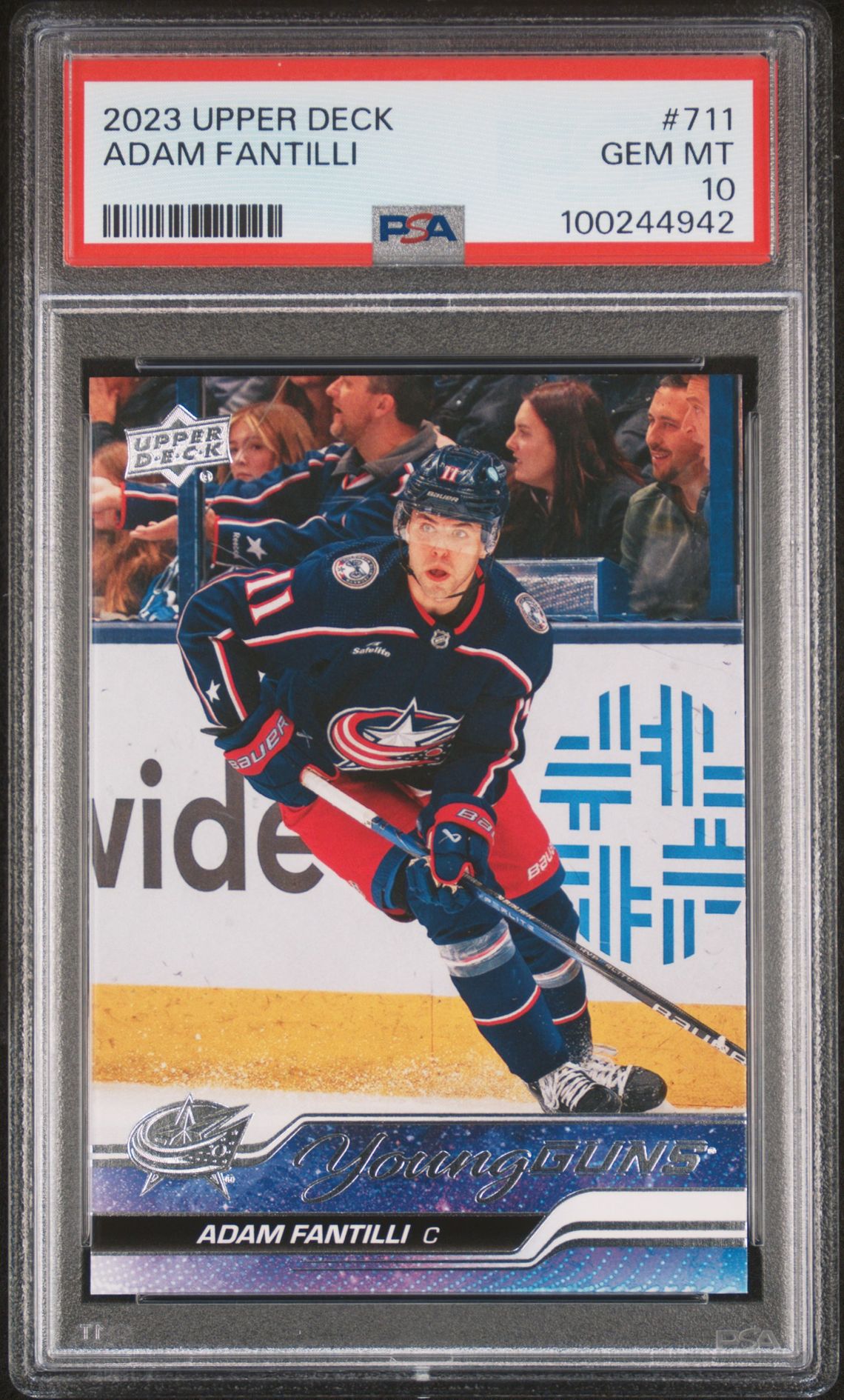 2023 Upper Deck UPPER DECK #711 Adam Fantilli front