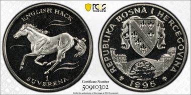 1995 Suverena English Hack MS67