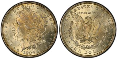1882 $1 MS62