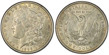 1896-O $1 XF45