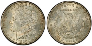 1896 $1 MS64