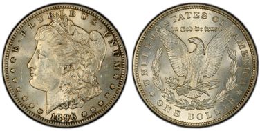 1896 $1 MS63