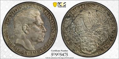 1927-D (5 Mk) X-1  Sm. BAYER  Ag SP62