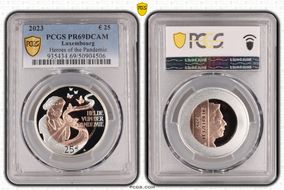 2023 € 25 Heroes of the Pandemic PR69DCAM