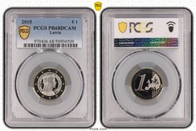 2015 € 1 PR68DCAM