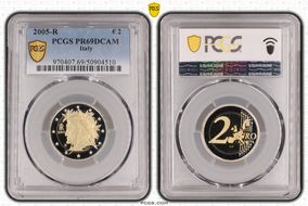 2005-R € 2 PR69DCAM