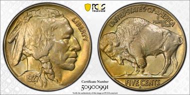 1927-S 5C MS65