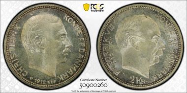 1912 VBP AH 2 Kr Accession KM-811 MS65
